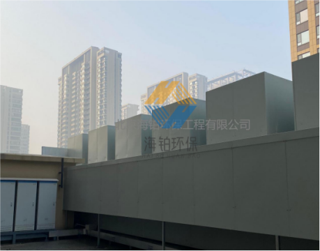 山东桔子水晶酒店屋面空调机组噪声治理项目